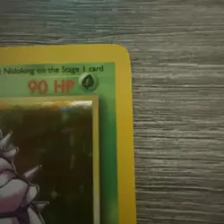 Pokemon Nidoking Holo Rare TCG Card Base Set 11/102 NM-LP SEE PICTURES - Image 2
