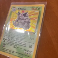 Pokemon TCG Nidoking Base Set 11/102 Holo Unlimited Holo Rare - Image 3