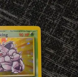 Pokemon TCG Base Set Nidoking 11/102 Holo Rare Holo 1999 English 90 HP - Image 5