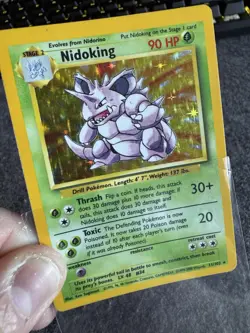 Pokemon TCG Nidoking Base Set 11/102 Holo Unlimited Holo Rare - Image 3