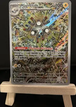 Pokemon TCG Magneton 159 SV Scarlet & Violet Promo Holo Stage 1 100 HP Eng - Image 1