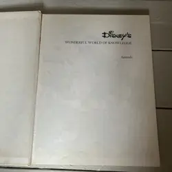 3 x Disney's Wonderful World Of Knowledge Hardback Books 1973 Animals, Nature - Image 4