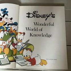 3 x Disney's Wonderful World Of Knowledge Hardback Books 1973 Animals, Nature - Image 5
