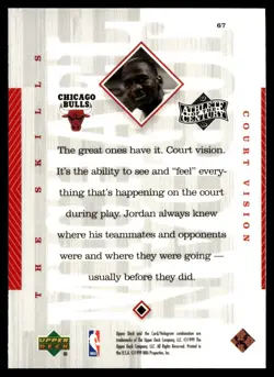 1999-00 Upper Deck Michael Jordan Athlete of the Century Michael Jordan Chicago - Image 2