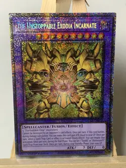 Yu-Gi-Oh! TCG The Unstoppable Exodia Incarnate Starlight Rare 1st Edition MP25 - Image 3