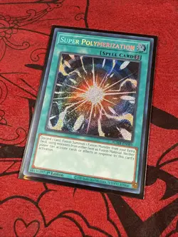 *** SUPER POLYMERIZATION *** 1ST EDITION SECRET RARE BLMR-EN089 YUGIOH! - Image 3