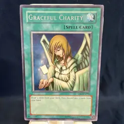 Yu-Gi-Oh! Graceful Charity Spell Card DB2-EN095 Dark Beginning 2 Eng - Image 2