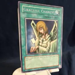 Yu-Gi-Oh! Graceful Charity Spell Card DB2-EN095 Dark Beginning 2 Eng - Image 4