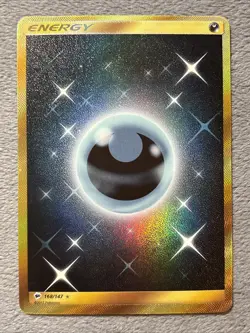 Dark Energy 168/147 Pokemon Card Holo Gold Rare Burning Shadows - Image 1