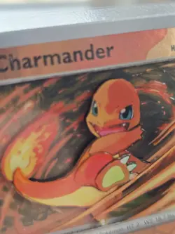Charmander 026/197 3D Handmade Pokemon Card Art SV Obsidian Flames Reverse Holo - Image 3