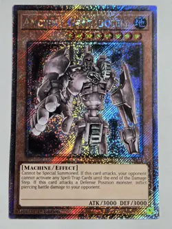Ancient Gear Golem - RA03-EN151 - Platimun Secret Rare - 1st Edition - YuGiOh - Image 1