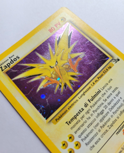 Zapdos 15/62 Holo Rare ITALIAN Fossil Pokemon Card - Image 2