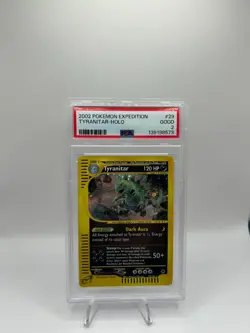 Pokemon Card Tyranitar Expedition Holo Rare 29/165 PSA 2 2002 - Image 2