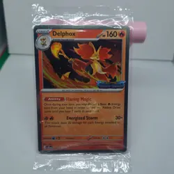 Delphox 013/086 Stamped Promo Card - Pokemon TCG: Chaos Rising Sealed 2026 Mint - Image 1