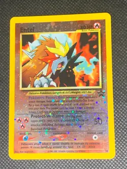 Entei 34 - Pokemon the Third Movie Promo Pokemon Card - LP - Image 1