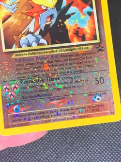 Entei 34 - Pokemon the Third Movie Promo Pokemon Card - LP - Image 2