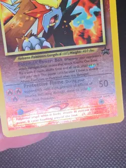Entei 34 - Pokemon the Third Movie Promo Pokemon Card - LP - Image 3