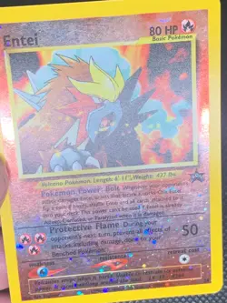 Entei 34 - Pokemon the Third Movie Promo Pokemon Card - LP - Image 4