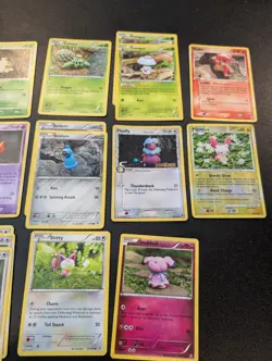 Pokemon TCG 17-Card Lot Yuka Morii Lot - Reverse Holo Flaaffy And Plusle - MP/HP - Image 3