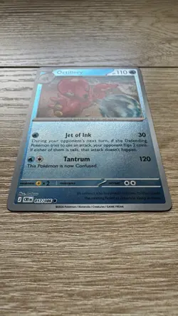 Pokemon Octillery 017/086 - ME04: Chaos Rising Common Reverse Holo Card NM - Image 2
