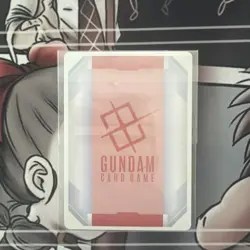 Gundam Card Game TCG Beta - English Promo RP-001 Heero Yuy Resource Foil sealed - Image 2