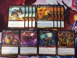 WOW TCG - Priest Deck + Extras - Kalatine Carmichael - 70 Cards - Image 5
