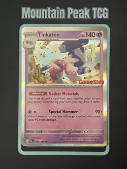 Tinkaton (GameStop Exclusive) 105/193 - Pokemon Card - Image 1