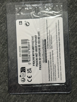 Pokemon Pikachu with Grey Felt Hat Van Gogh Museum Promo Card Sealed DAMAGED - Image 2