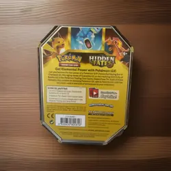 pokemon 210-80481 Gyarados GX Hidden Fates Tin, Empty No Cards - Image 2