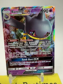 Banette GX 66/168 Holo Celestial Storm Pokemon Card Played P4 - Image 2