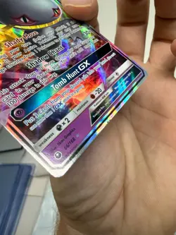 Banette GX 66/168 Holo Celestial Storm Pokemon Card Played P4 - Image 4