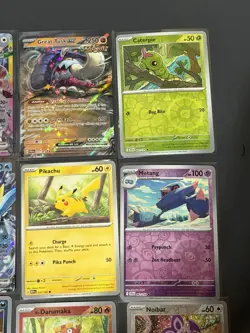 #25 Pokemon TCG 12 Card Lot Registeel ex Terapagos ex Great Tusk ex Holo/Foil - Image 3