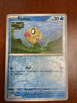 Feebas 049/167 Twilight Masquerade Reverse Holo Pokemon TCG Card - Image 1