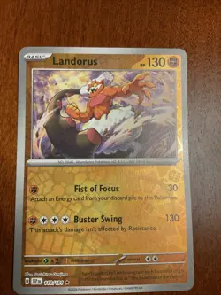 Landorus 110/191 Surging Sparks Reverse Holo Rare Pokemon TCG Card - Image 1