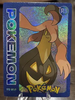 Pokemon Mengka 1.0 - Gourgeist RS-010 Card - Chinese Non TCG - Image 1
