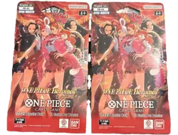 Bandai ONE PIECE Heroines Edition EB-03 Extra Booster 12-Card Pack Lot of 2 - Image 1