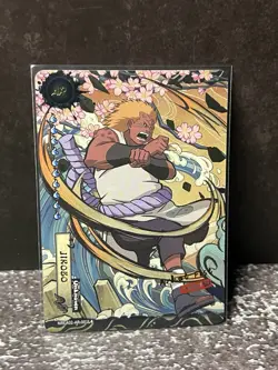 Kayou Naruto Card Jirobo AR NREA02-AR-001L4 Earth Scroll 002 English Mint - Image 2
