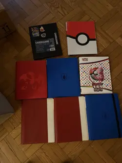 8 pokemon card binder lot (EMPTY) - Image 1