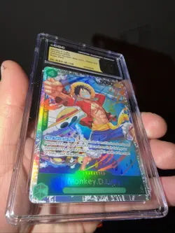 One Piece Monkey.D.Luffy PRB02-005 CGC PRISTINE 10! LOW POP - Image 3