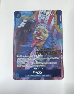 Buggy P-084 Release Event Winner Promo One Piece NM - Image 1