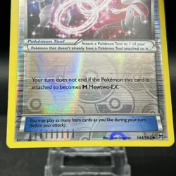 Mewtwo Spirit Link 144/162 Reverse Holo Uncommon XY Breakthrough Pokemon Card - Image 3