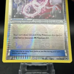 Mewtwo Spirit Link 144/162 Reverse Holo Uncommon XY Breakthrough Pokemon Card - Image 4