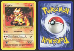 Magmar 36/102 - Pokemon Base Set Unlimited - Uncommon - LP/MP - Image 3