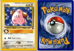 Pokemon Card - Cleffa Wizards Black Star Promos 31 1999 Promo Moderately Played - Image 3