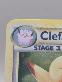 NM- Clefable 1/95 HOLO Rare Call of Legends Pokemon Card Swirl - Image 2