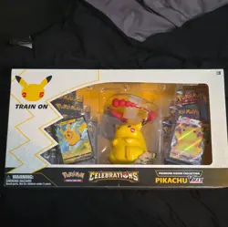 Pokemon TCG Celebrations Pikachu VMAX Premium Figure Collection Sealed 2021 - Image 1