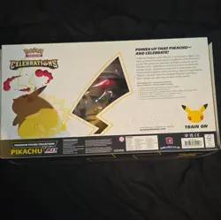Pokemon TCG Celebrations Pikachu VMAX Premium Figure Collection Sealed 2021 - Image 2