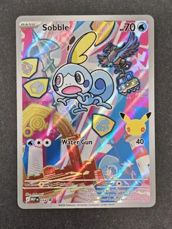 Sobble 054 Me: Mega Evolution Promo Holo Pokemon TCG First Partner Series 2 - Image 1