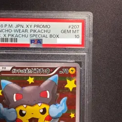 PSA 10 Poncho Wearing Pikachu Charizard X 207/XY-P 2016 Pokemon Card Japanese - Image 4