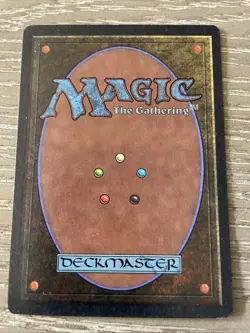 Arabian Nights Naf's Asp Dark signed Rush MTG LP Magic: The Gathering - Image 2